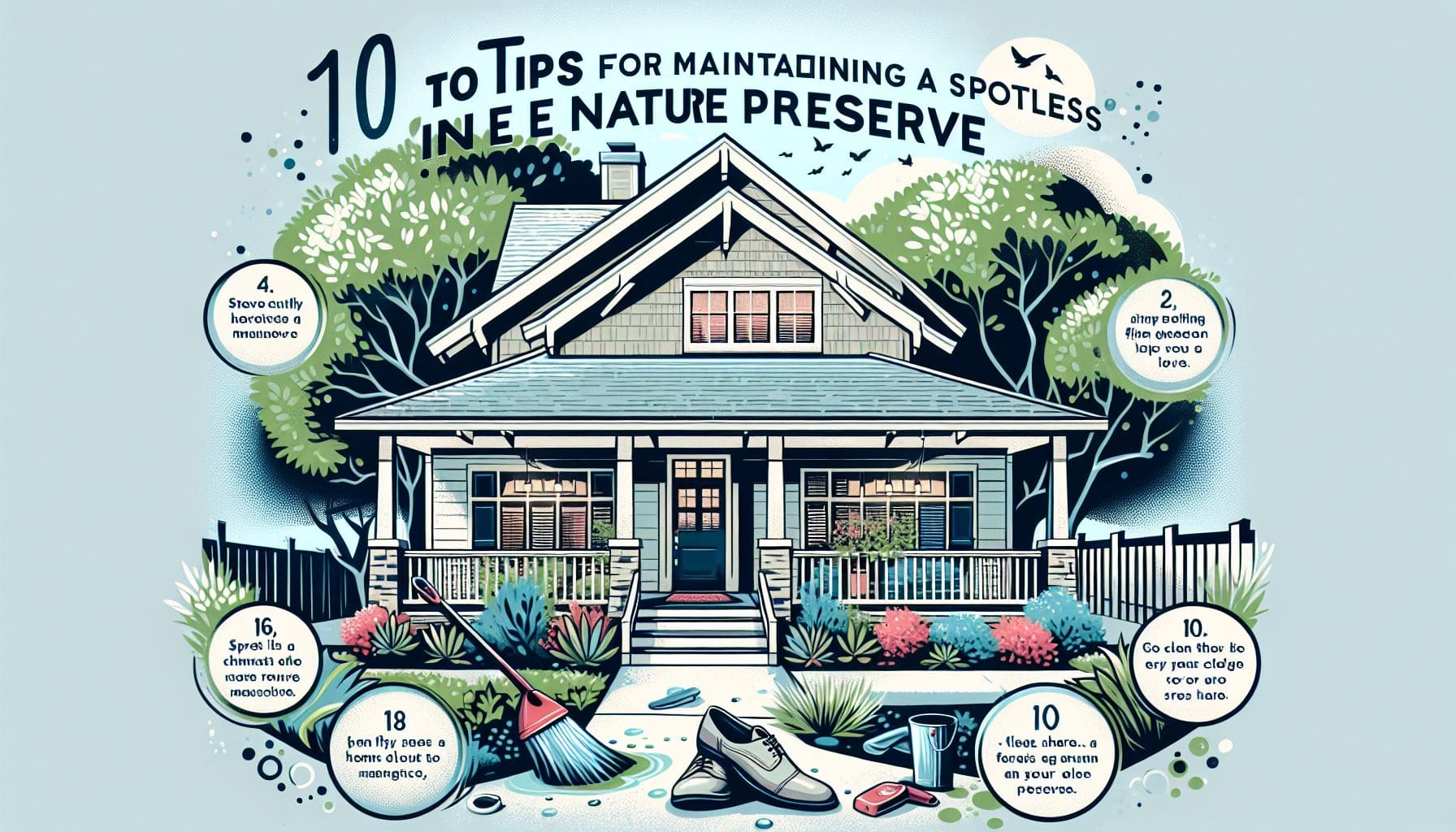 10 Tips For Maintaining a Clean Home in Babcock Preserves